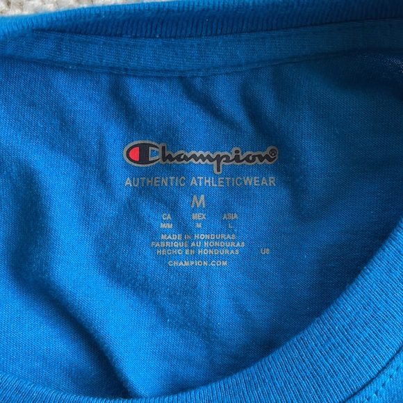 Blue Champion long sleeve tee - Picture 3 of 5